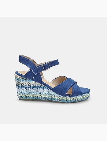 Sandales à talons compensés BATA