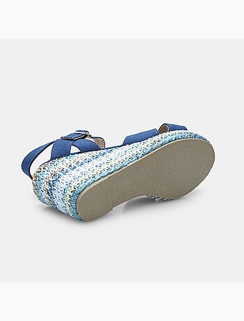 Sandales à talons compensés BATA