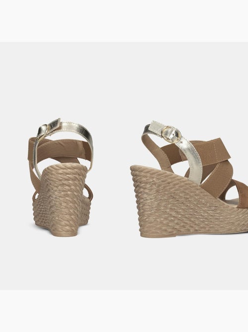 Sandales à talons compensés BATA - Kiabi