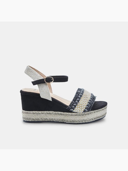 Sandales à talons compensés BATA - Kiabi