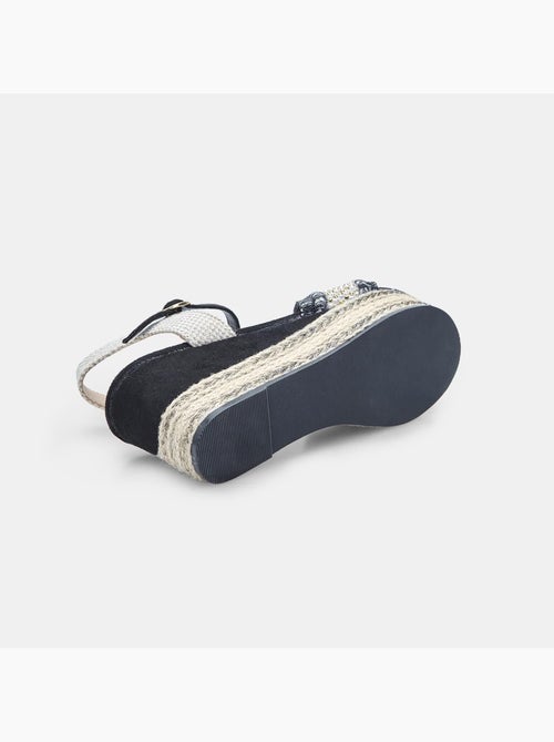 Sandales à talons compensés BATA - Kiabi