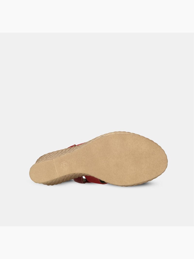 Sandales à talons compensés BATA Rose - Kiabi