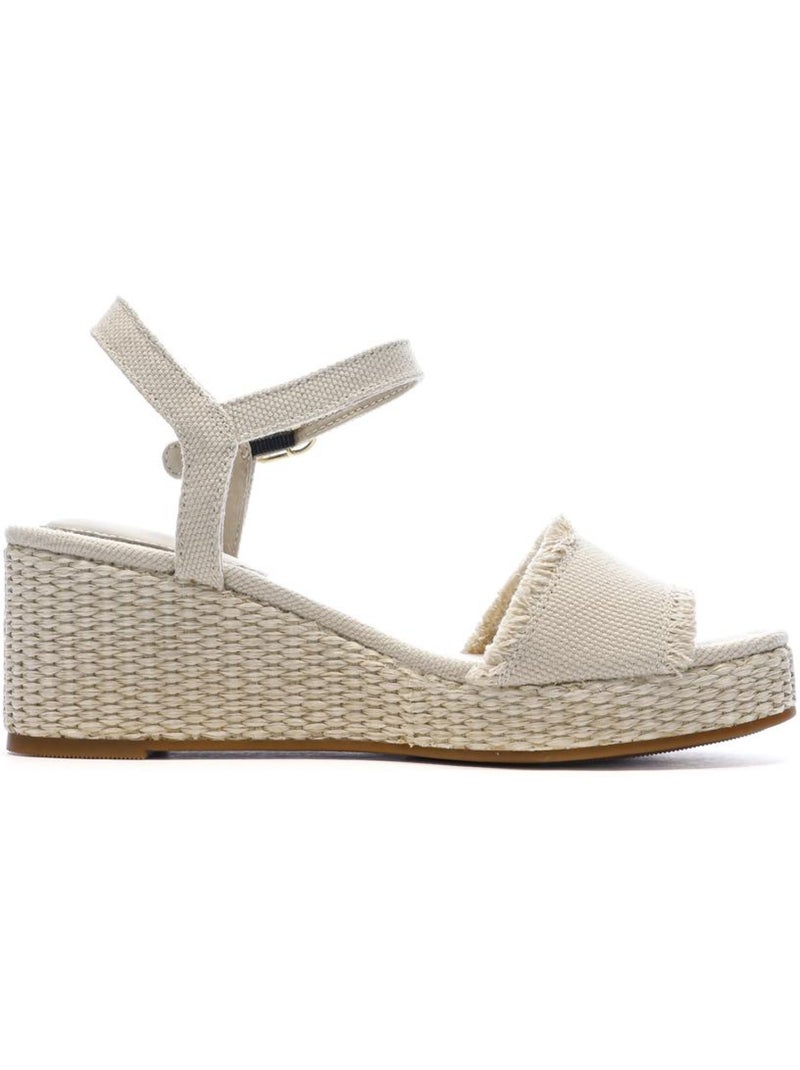 Sandales à Talons Femme Tommy Hilfiger Beige - Kiabi