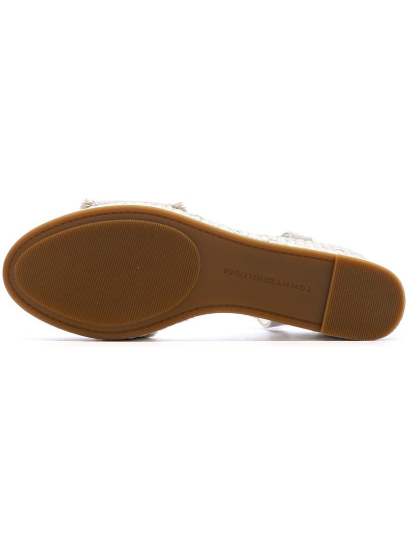 Sandales à Talons Femme Tommy Hilfiger Beige - Kiabi