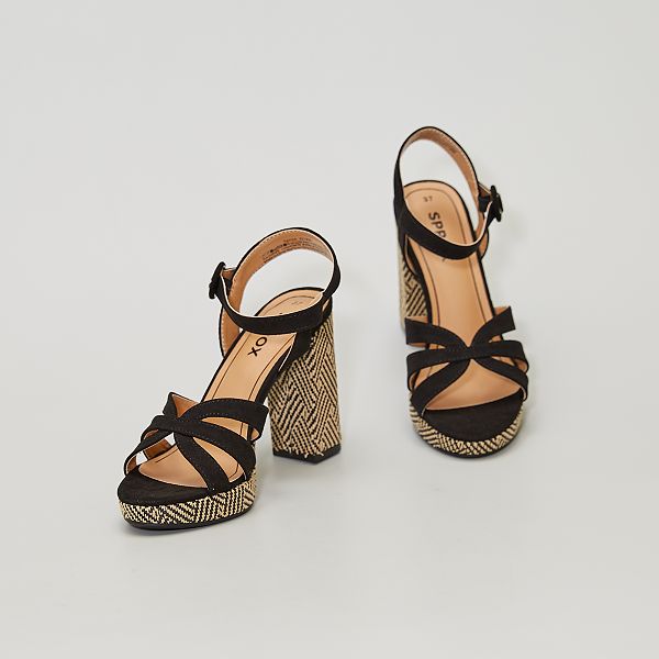 sandales à talons hauts femme