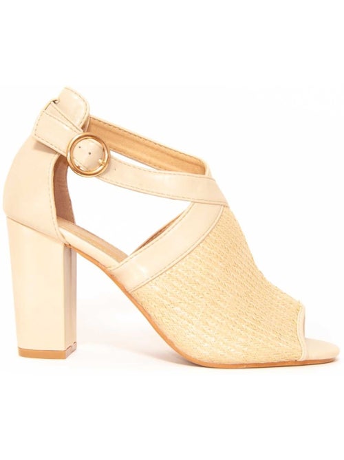 Sandales à Talons Matériel Synthétique Montevita - Kiabi