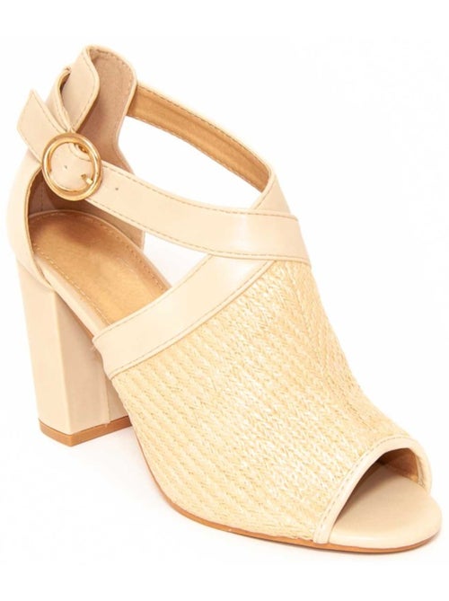 Sandales à Talons Matériel Synthétique Montevita - Kiabi