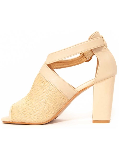 Sandales à Talons Matériel Synthétique Montevita - Kiabi
