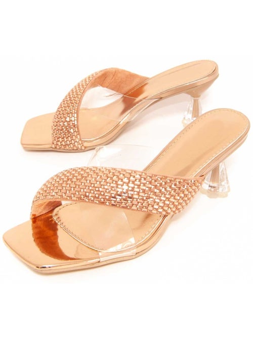 Sandales à Talons Matériel Synthétique Montevita - Kiabi