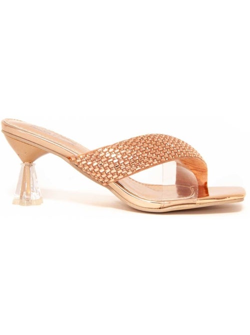 Sandales à Talons Matériel Synthétique Montevita - Kiabi