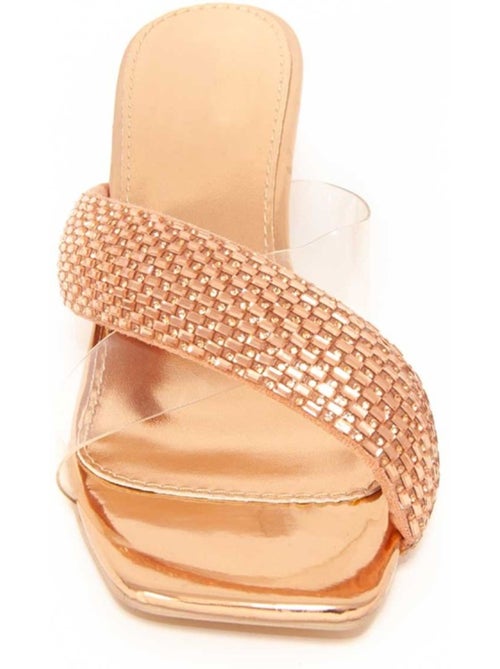 Sandales à Talons Matériel Synthétique Montevita - Kiabi