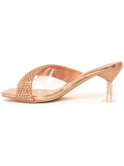 Sandales à Talons Matériel Synthétique Montevita - Kiabi