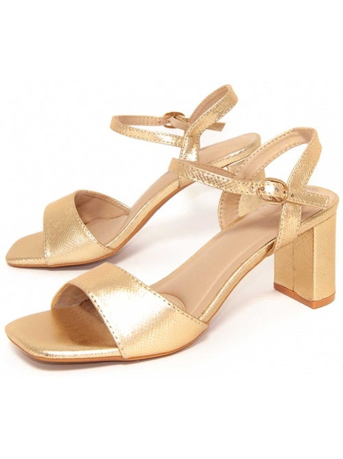 Sandales à Talons Matériel Synthétique Montevita - Kiabi