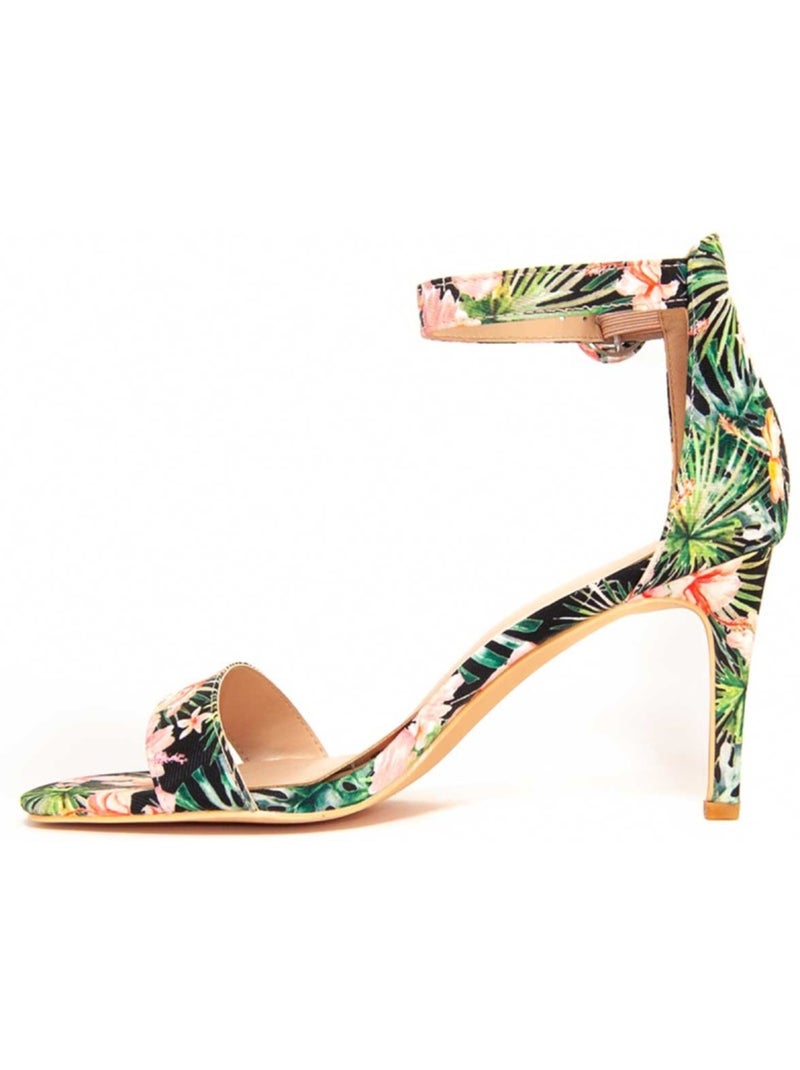 Sandales à Talons Matériel Synthétique Montevita Multicolore - Kiabi