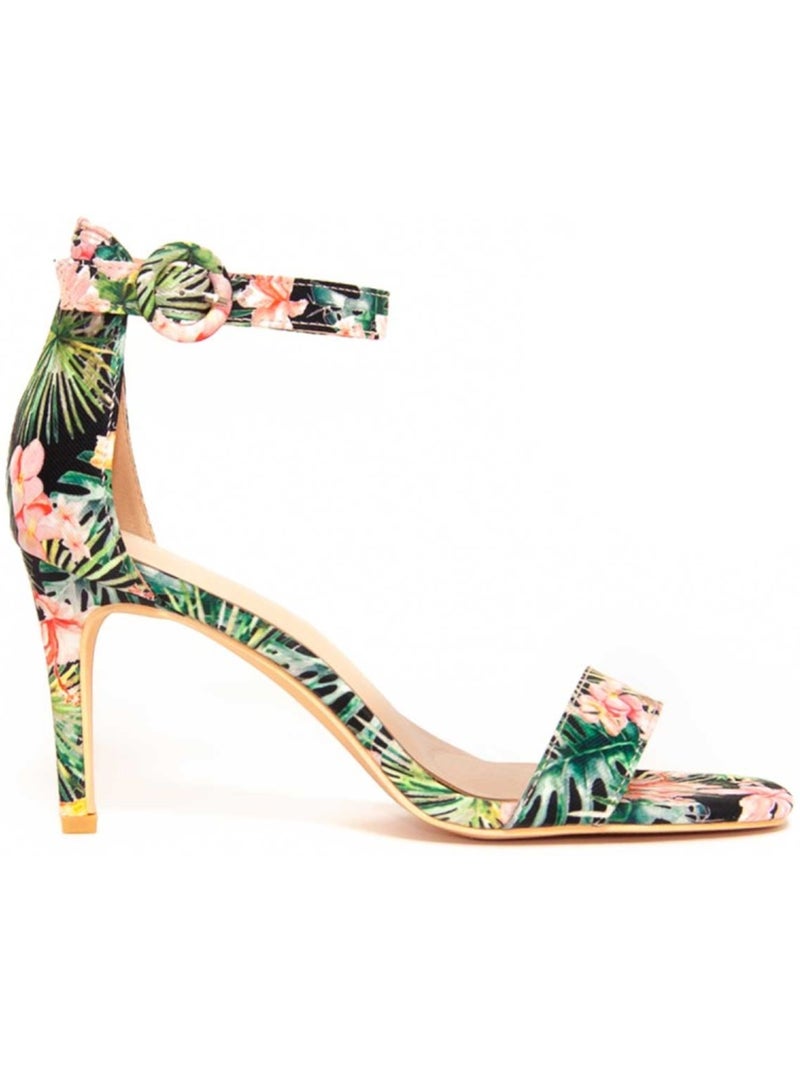Sandales à Talons Matériel Synthétique Montevita Multicolore - Kiabi