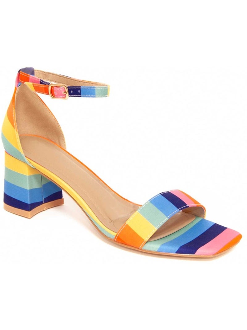 Sandales à Talons Matériel Synthétique Montevita Multicolore - Kiabi