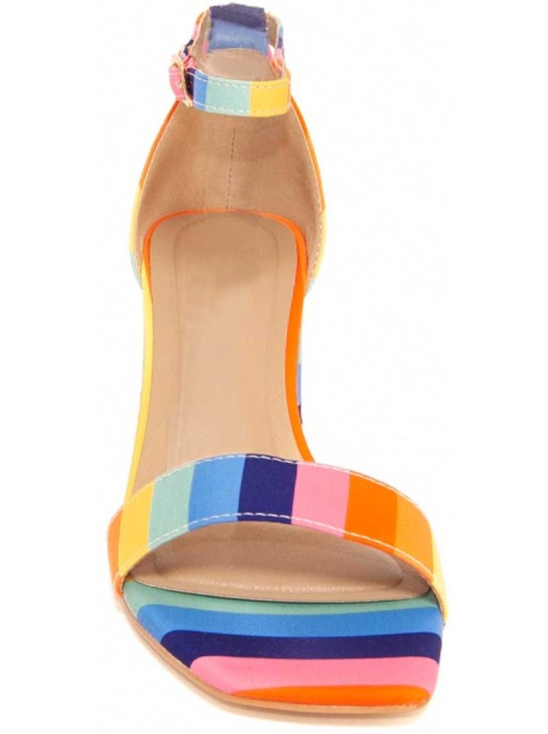 Sandales à Talons Matériel Synthétique Montevita Multicolore - Kiabi