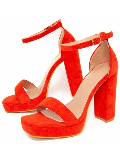 Sandales à Talons Matériel Synthétique Montevita - Kiabi