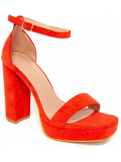Sandales à Talons Matériel Synthétique Montevita - Kiabi