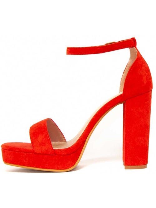 Sandales à Talons Matériel Synthétique Montevita - Kiabi