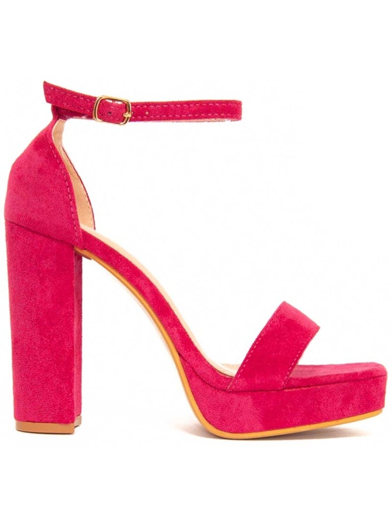 Sandales à Talons Matériel Synthétique Montevita Rose - Kiabi