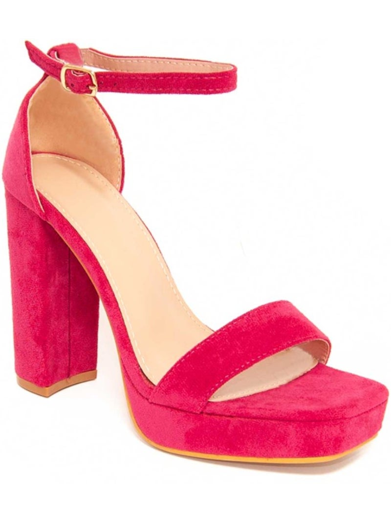 Sandales à Talons Matériel Synthétique Montevita Rose - Kiabi