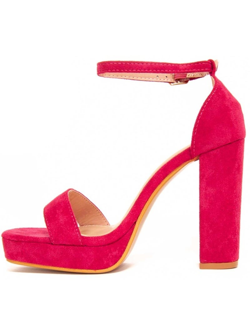 Sandales à Talons Matériel Synthétique Montevita Rose - Kiabi