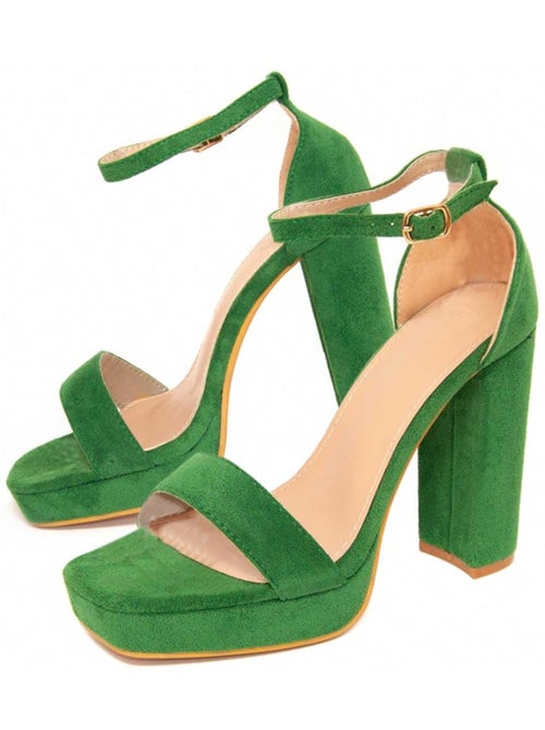 Sandales à Talons Matériel Synthétique Montevita - Kiabi