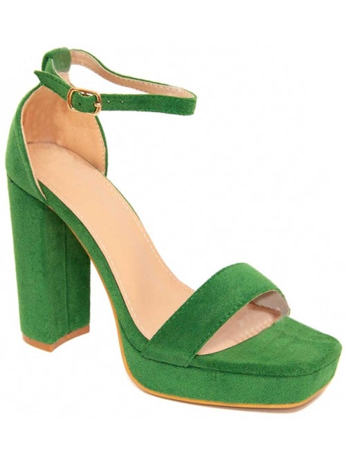 Sandales à Talons Matériel Synthétique Montevita - Kiabi