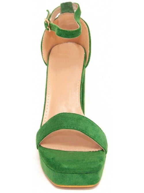 Sandales à Talons Matériel Synthétique Montevita - Kiabi