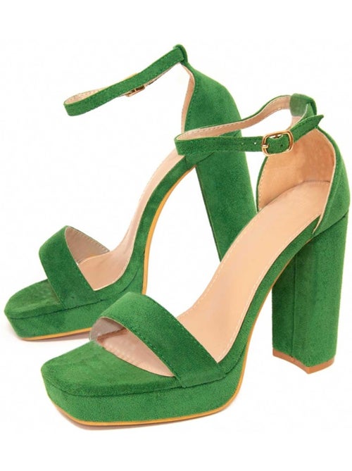Sandales à Talons Matériel Synthétique Montevita - Kiabi Sandales à Talons Matériel Synthétique Montevita - Kiabi