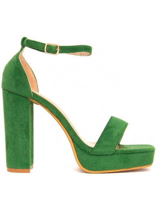 Sandales à Talons Matériel Synthétique Montevita - Kiabi Sandales à Talons Matériel Synthétique Montevita - Kiabi