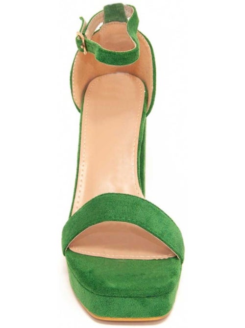 Sandales à Talons Matériel Synthétique Montevita - Kiabi Sandales à Talons Matériel Synthétique Montevita - Kiabi