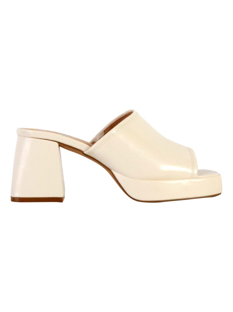Sandales à Talons The Divine Factory Marylin Beige - Kiabi