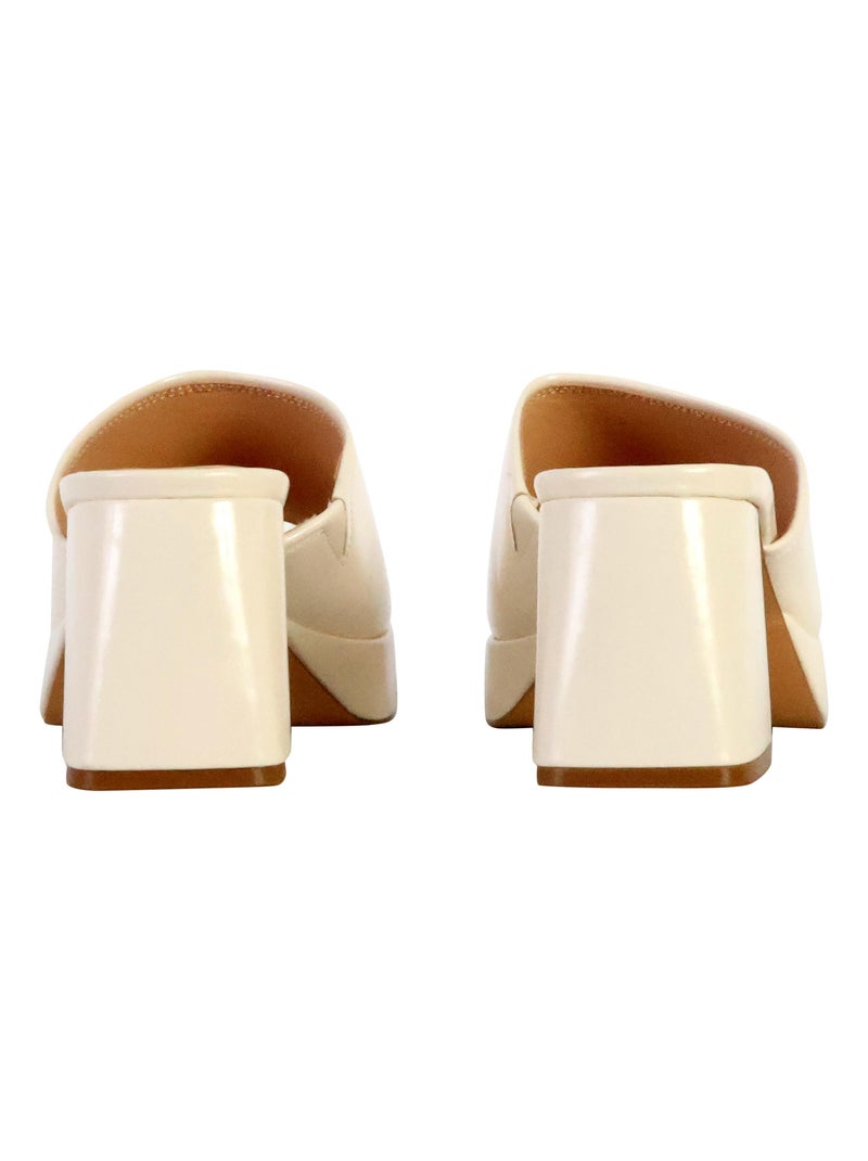 Sandales à Talons The Divine Factory Marylin Beige - Kiabi