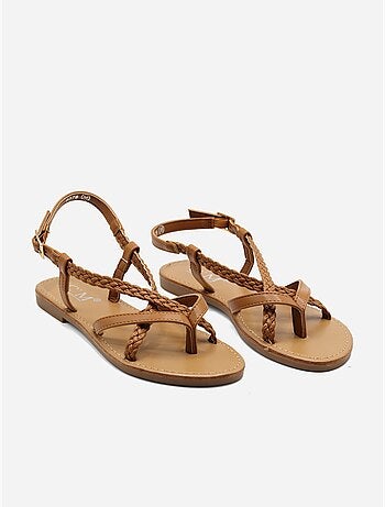 Sandales à tresses - C M