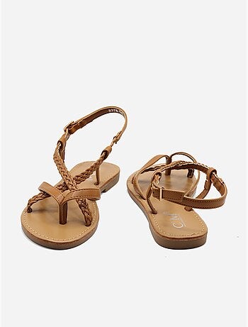 Sandales à tresses - C M