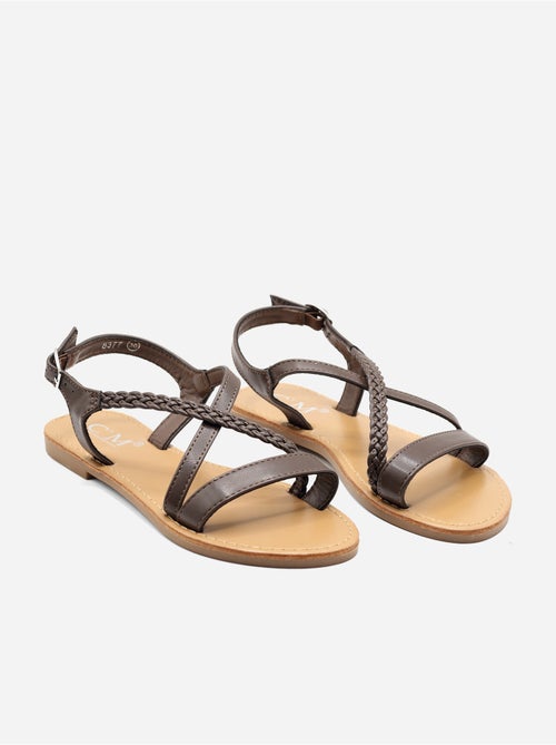 Sandales à tresses - C M - Kiabi