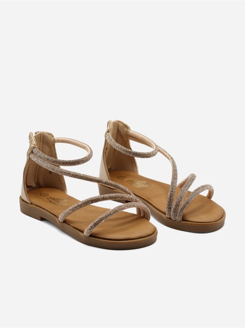 Sandales à zip - Doremi - Kiabi