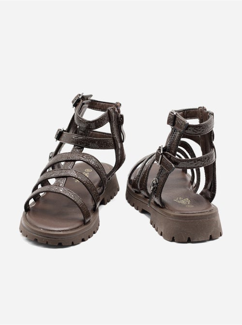 Sandales à zip - Doremi - Kiabi