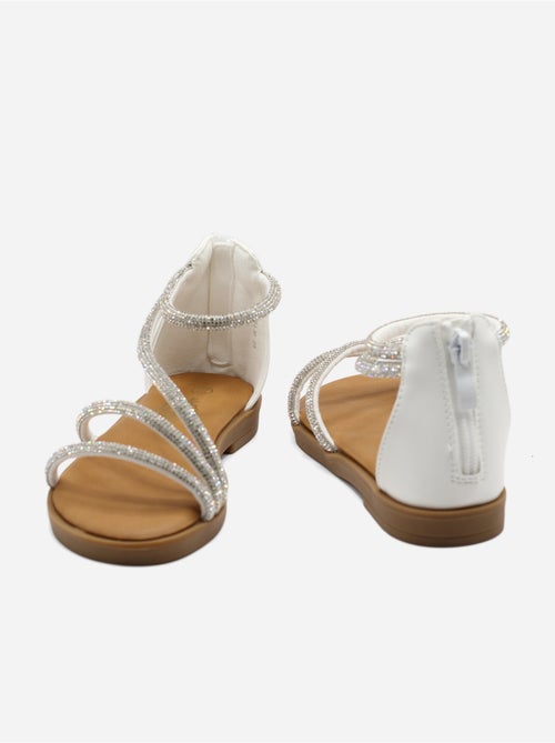 Sandales à zip - Kiabi