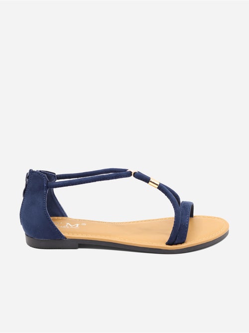 Sandales à zip - Kiabi