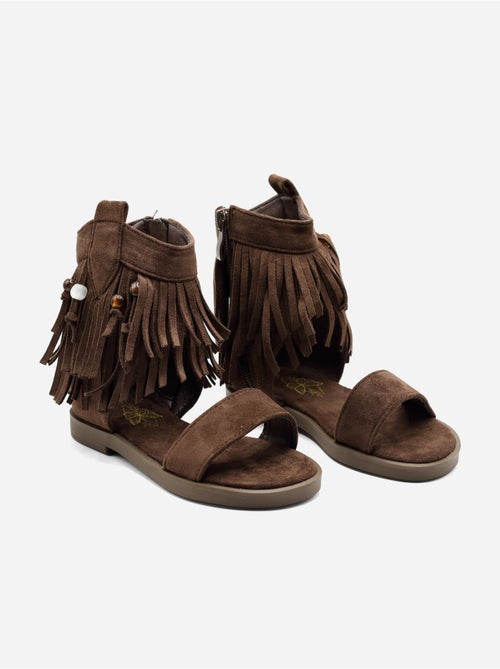 Sandales à zip - Kiabi