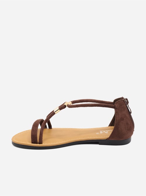 Sandales à zip - Kiabi