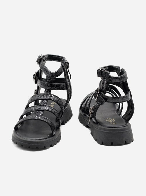 Sandales à zip - Kiabi