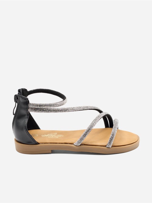 Sandales à zip - Kiabi