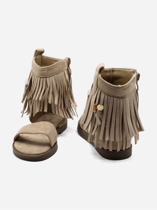 Sandales à zip - Kiabi