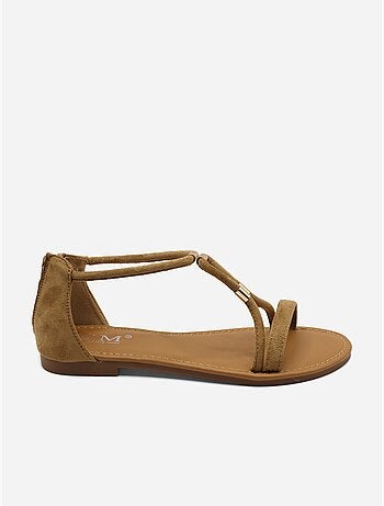 Sandales à zip
