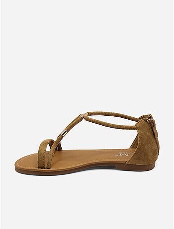 Sandales à zip