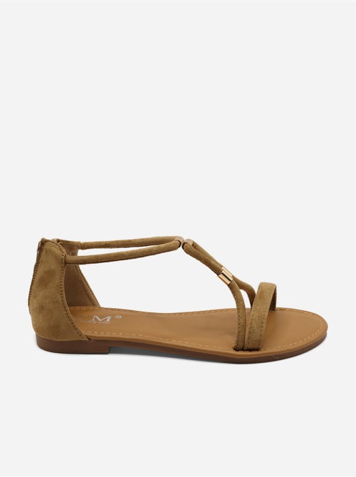 Sandales à zip - Kiabi